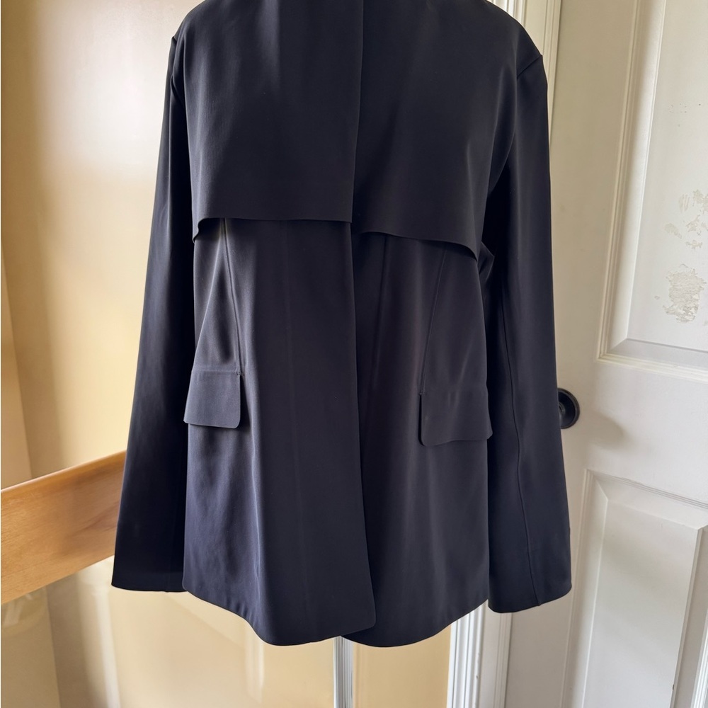 Lululemon Athletica Black Blazer with Layered Back